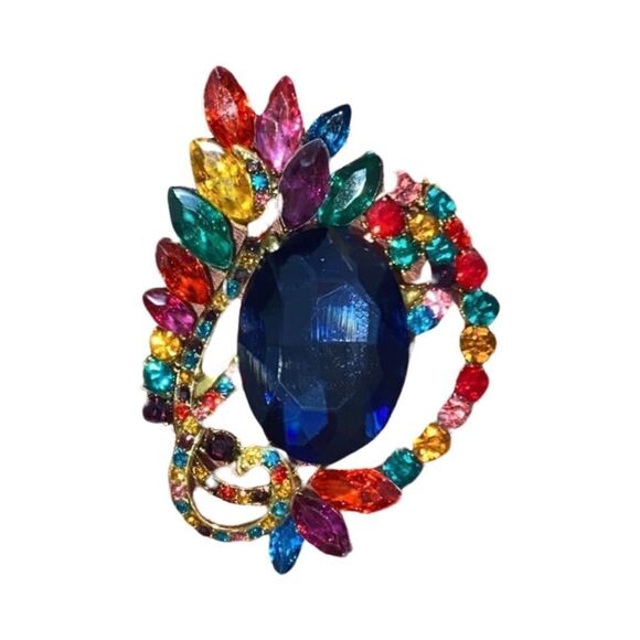 Charming Betsey Johnson Colorful Pendant/Brooch - Picture 7 of 7